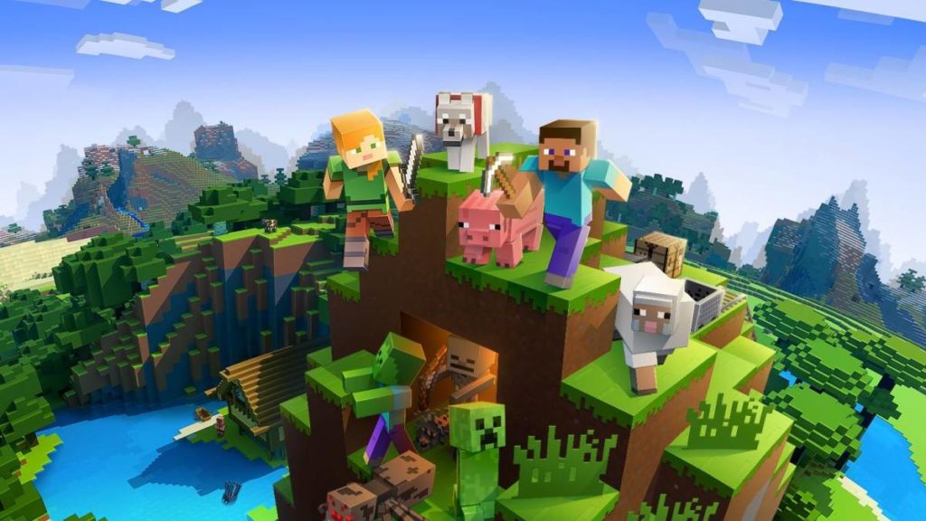 Minecraft. Imagem: Divulgação