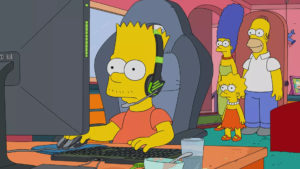 Simpsons game