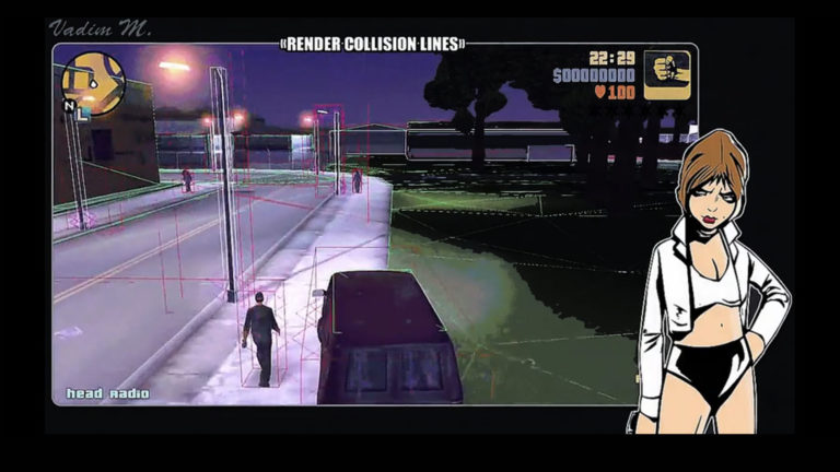 Quem procura, acha: programadores fãs da franquia encontram códigos intenressantes em GTA III Imagem: Reprodução You Tube