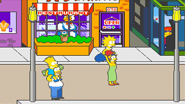 Simpsons: O trintas anos de franquia passearam por algumas gerações de consoles. Imagem: reprodução