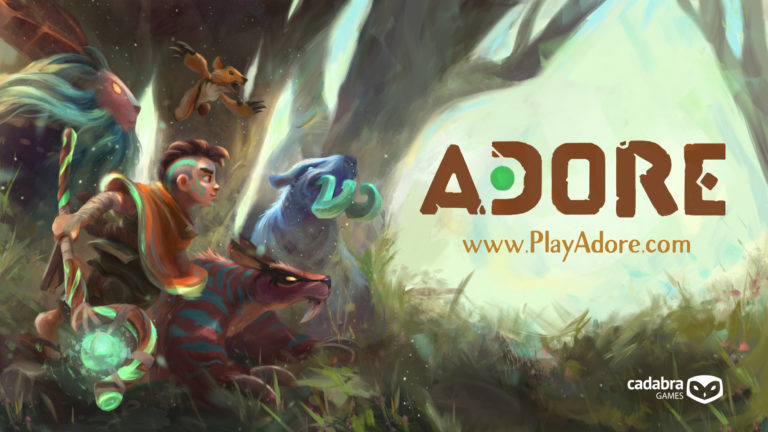 Ilustração do game Adore