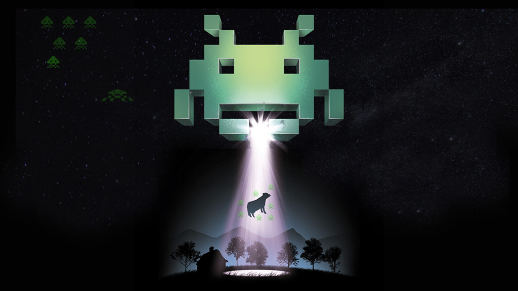 Space Invaders art
