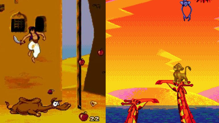 Lion King and Aladdim game