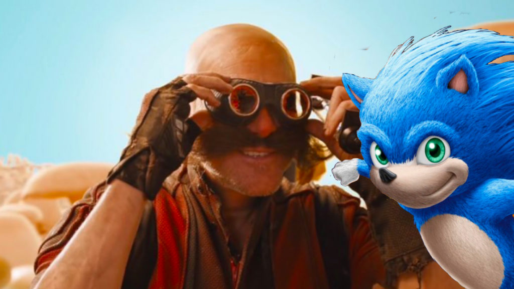 Jim Carrey como Dr. Robotnik em Sonic the Hedgehog (Fonte: Montagem/Reprodução)