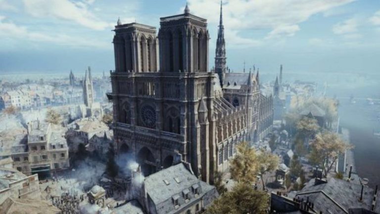 Ubisoft recriou a Catedral de Notre Dame! (Fonte: Reprodução)