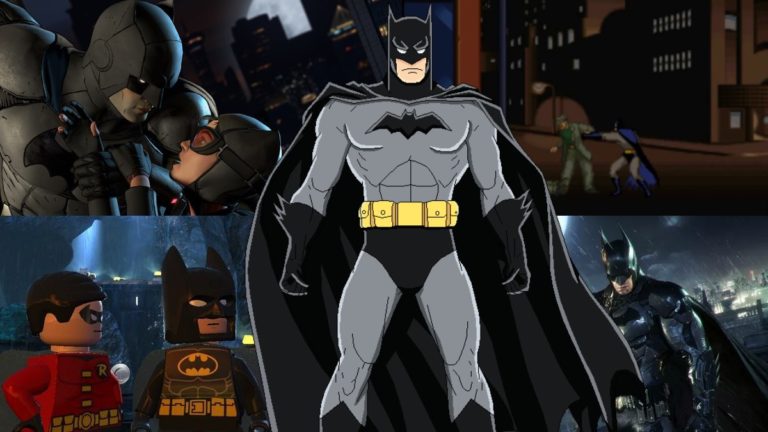 Batman já é tema de games incríveis há muitos bits! (Fonte: Montagem/Reprodução)