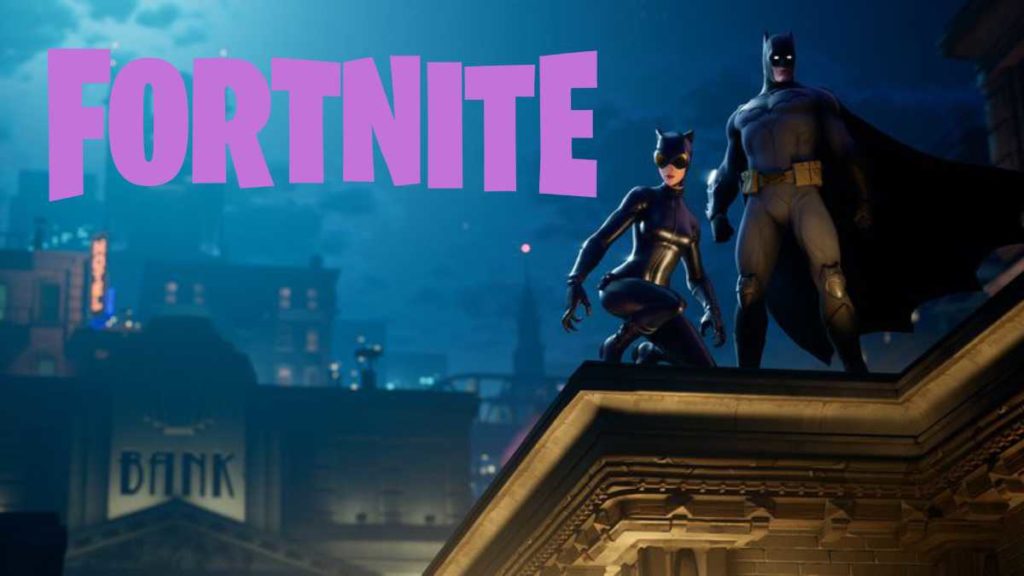 Batman acaba de chegar ao Fortnite acompanhado da Mulher-Gato (Fonte: Montagem/ Reprodução)