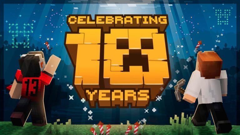Minecraft 10 anos