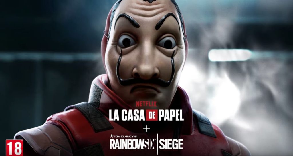Rainbow Six Siege La Casa de Papel Netflix