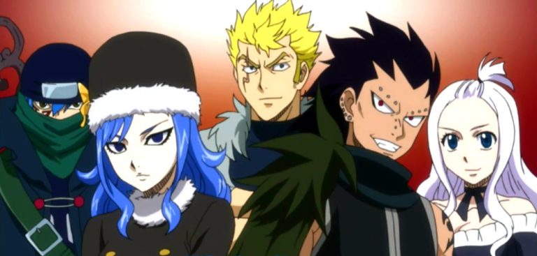 Fairy Tail Jellal, Laxus e Mirajane