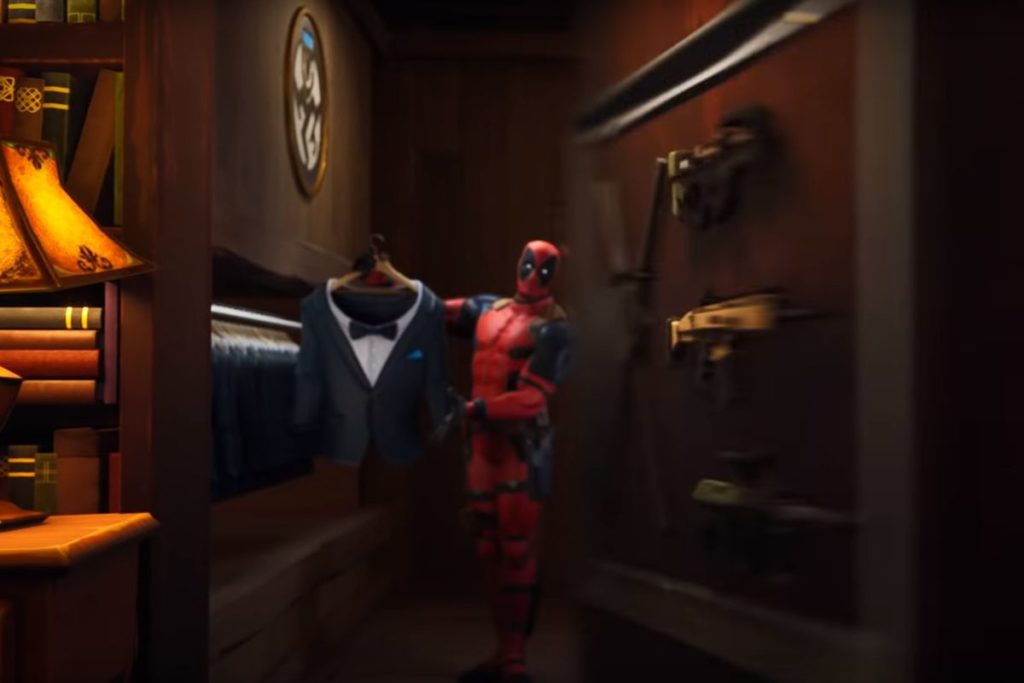 Deadpool Fortnite Room