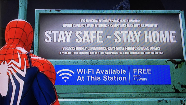 SPIDER MAN STAY AWAY CORONAVIRUS