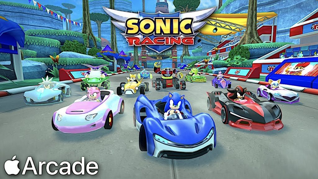 sonic racing apple arcade