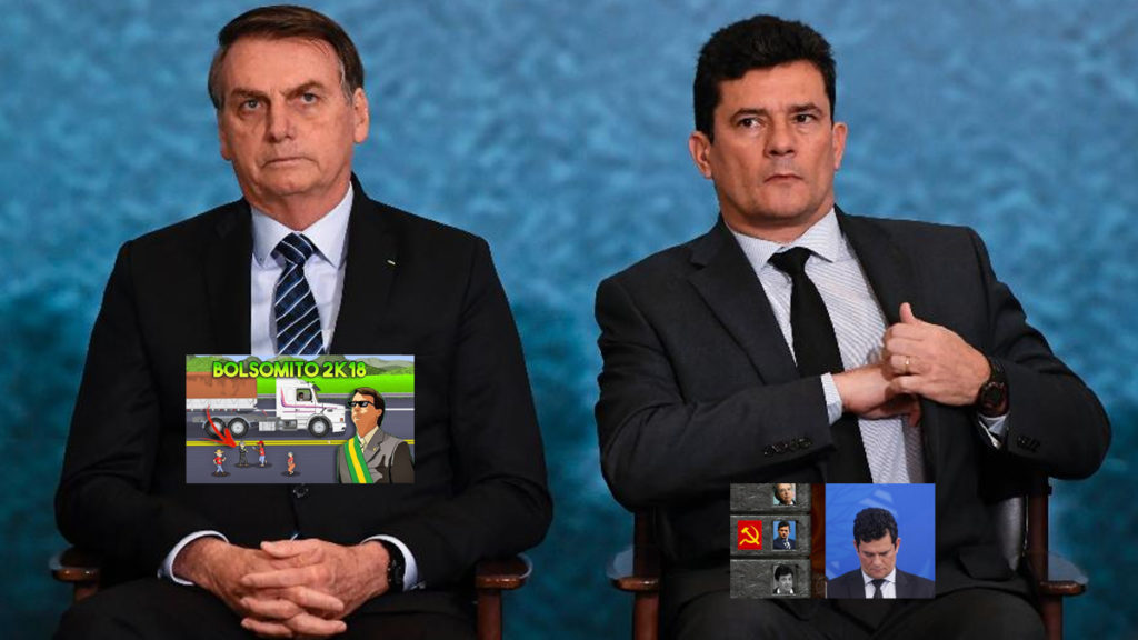 Moro e bolsonaro games