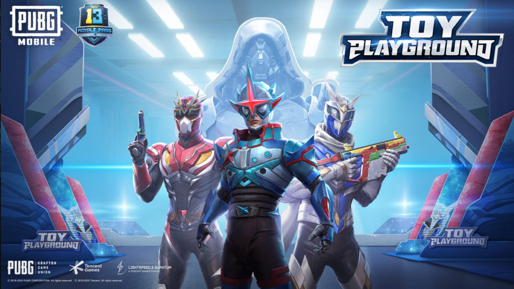 PUBG MOBILE Toy Playground