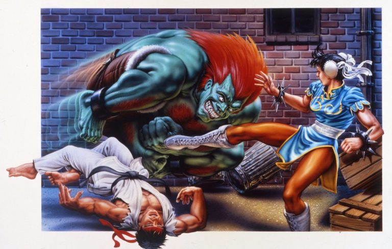 Street Fighter Poster Classico