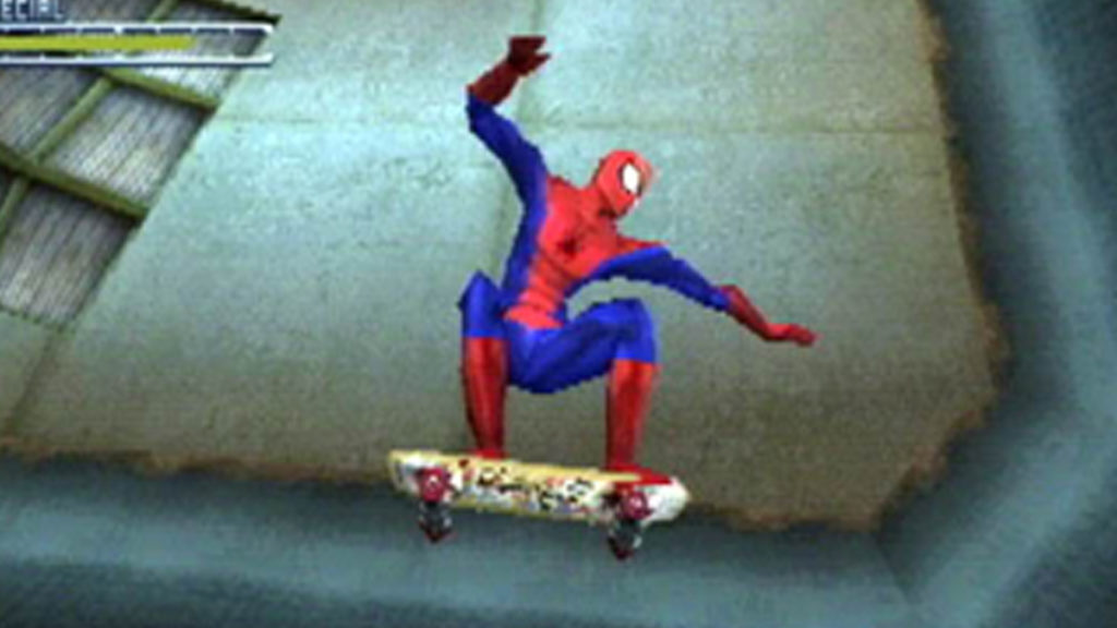 spider man tony hawk pro skater 2