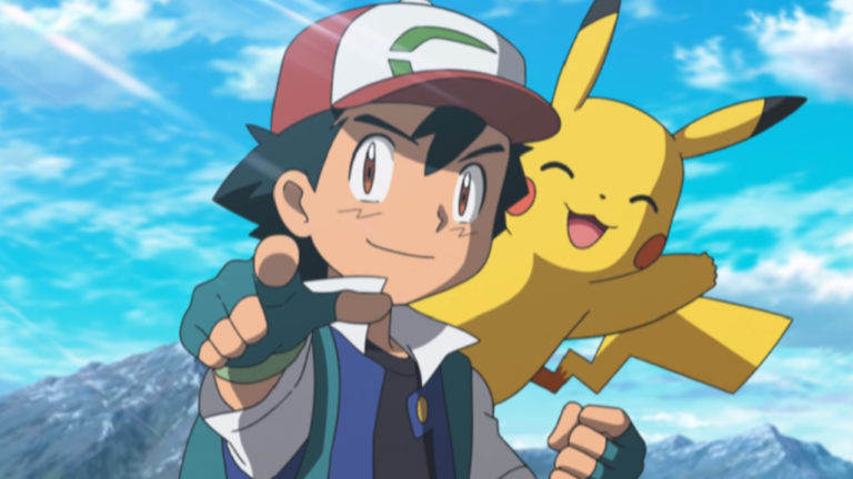 Ash and Pikachu