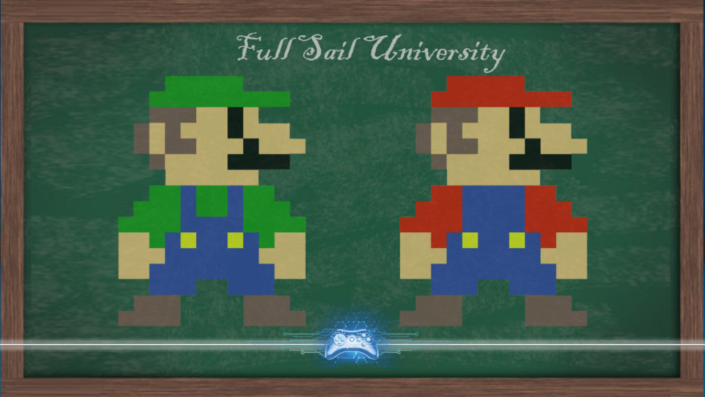 Lousa Mario and Luigi