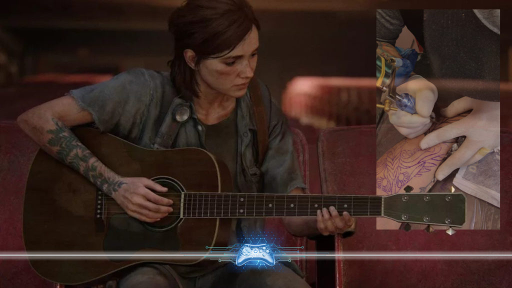 Ellie Tattoo The last of us 2