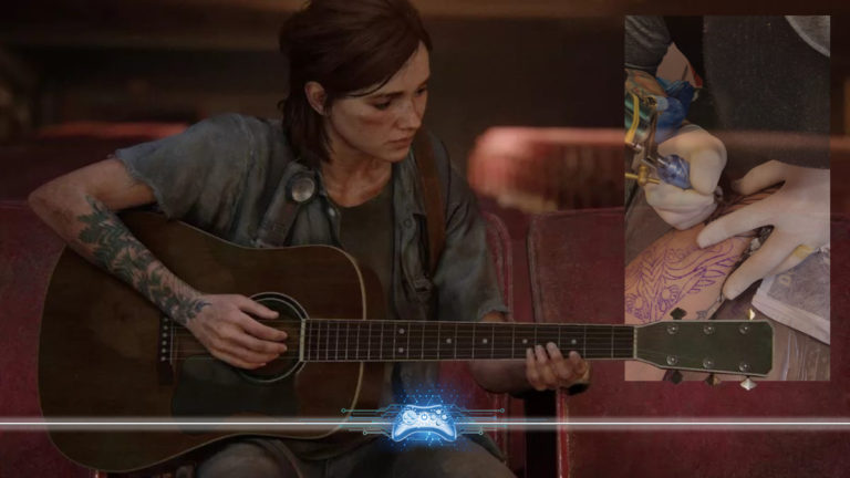 Ellie Tattoo The last of us 2