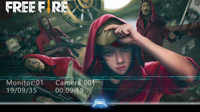 Free Fire e La Casa de papel