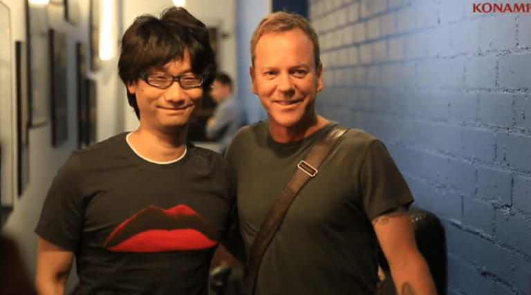 Kiefer Sutherland Hideo Kojima
