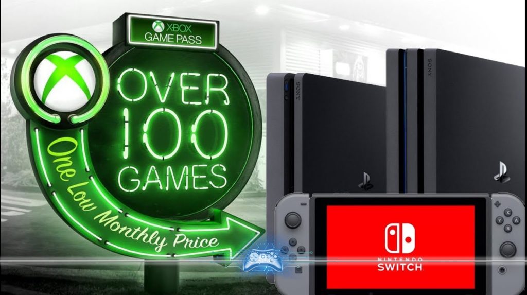 Xbox Game Pass PS4 Switch