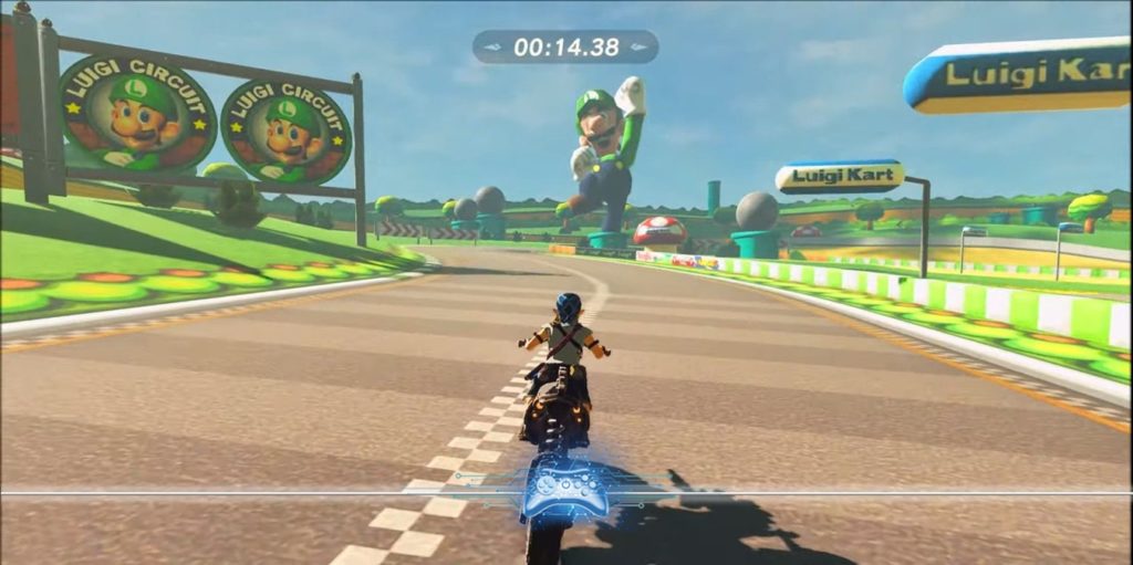 Legend Of Zelda Breath of the Wild Mario Kart