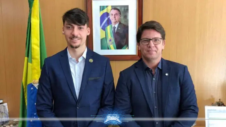 Renan BOlsonaro e Mario Frias