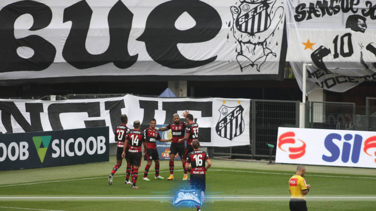 gabigol santos vs fla