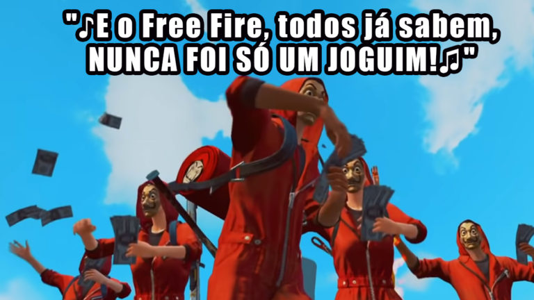 Free fire la casa de papel