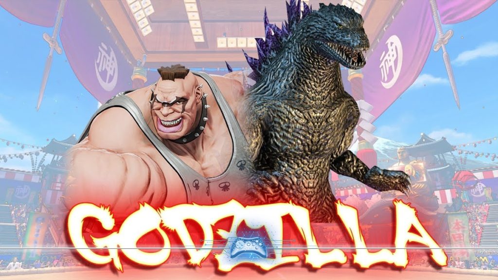 Godzilla Street Fighter 5 Champion Edition