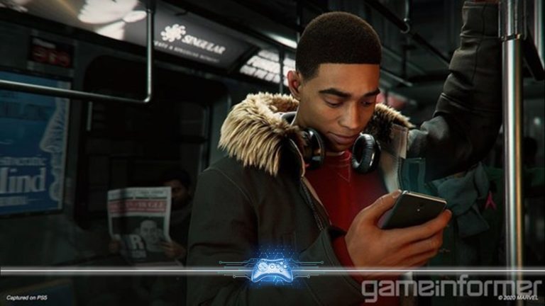 Spider man Miles Morales Game Informer Miles