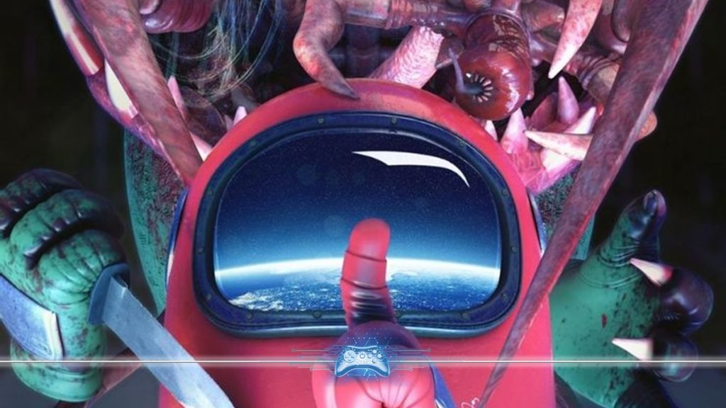 Among Us poster terror