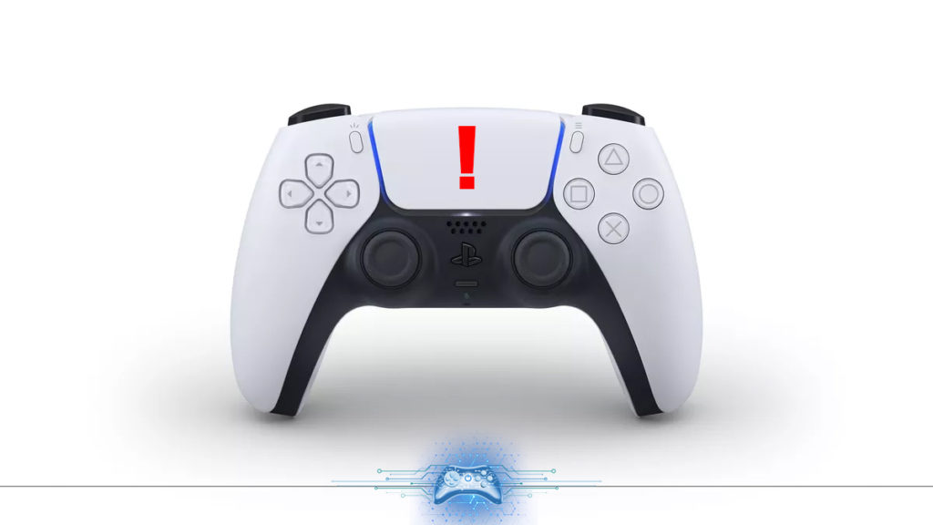 Dual Sense exclamacao