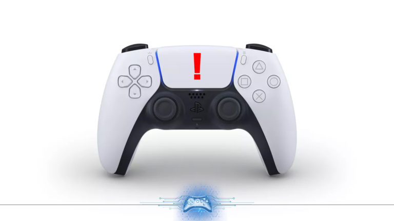 Dual Sense exclamacao