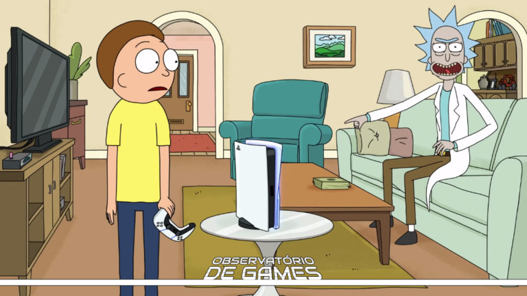 PS5 - Rick and Morty Imagem: Adult Swim