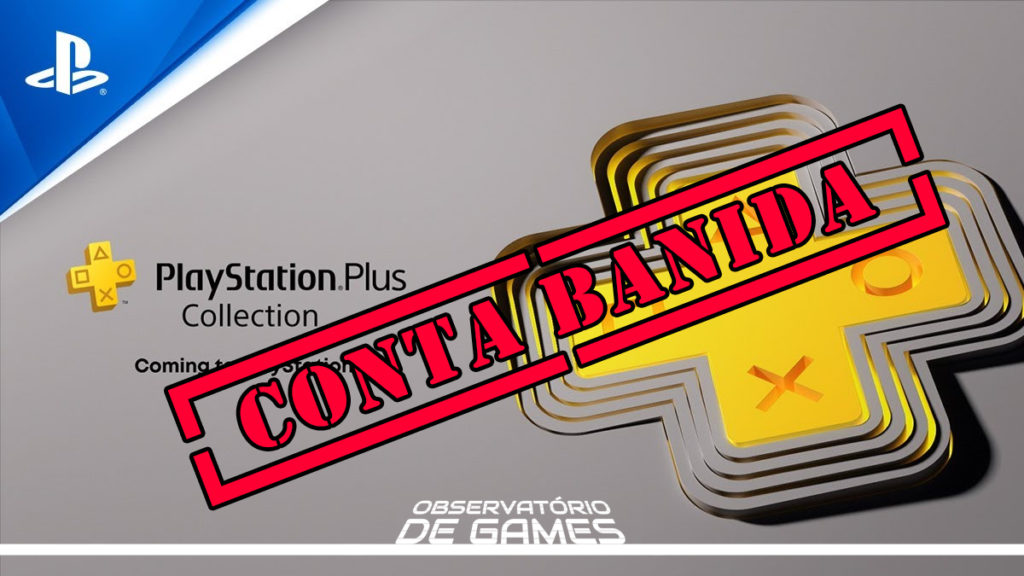 conta banida ps plus collection