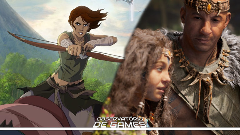 ark série animada e game sequência Imagem: Montagem