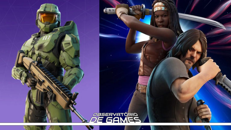 masterchief e The Walking Dead Imagem: Montagem