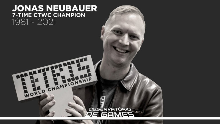 Jonas foi heptacampeão mundial de tetris. Imagem: Reprodução