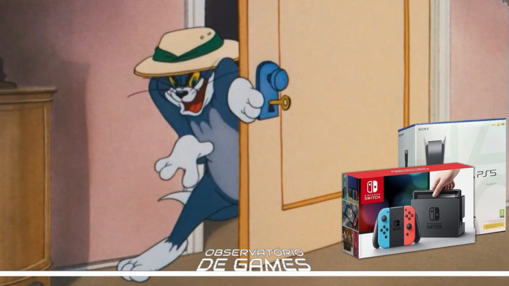 Olho nos consoles (Imagem/Montagem)