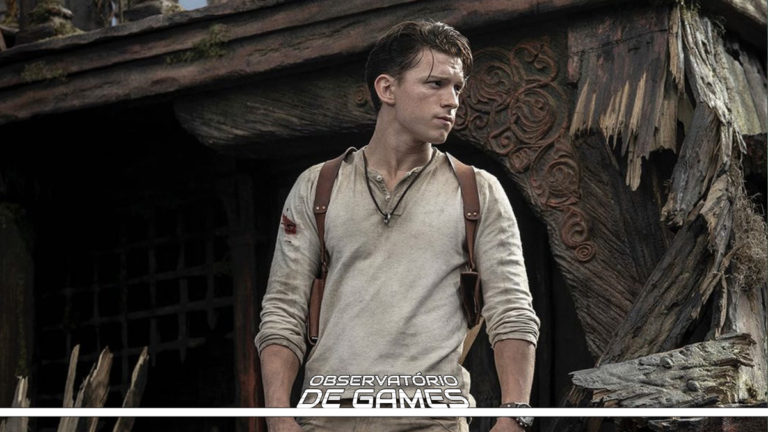 Tom Holland como Nathan Drake em uncharted Imagem: Divulgação