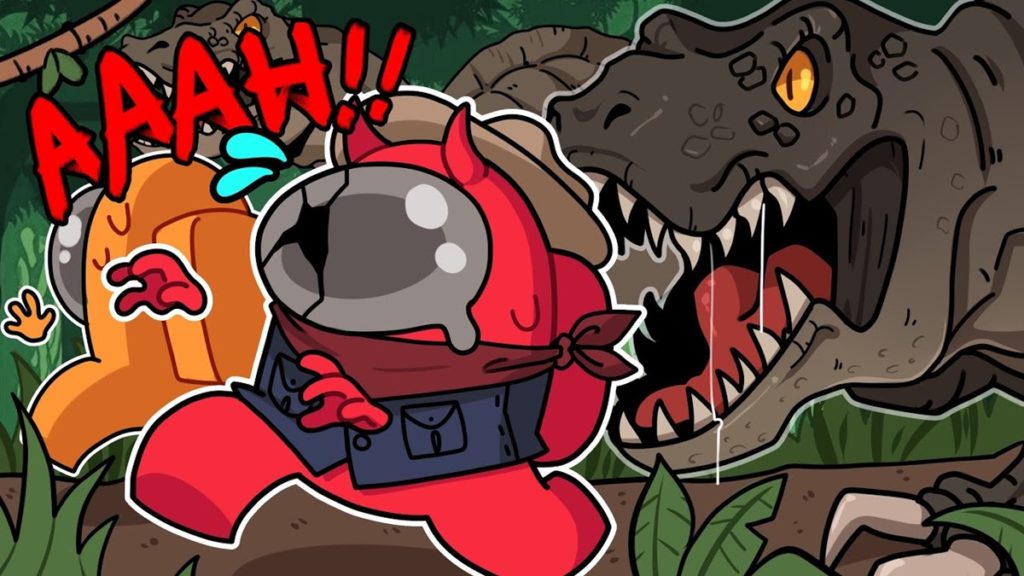 Among Us T-Rex