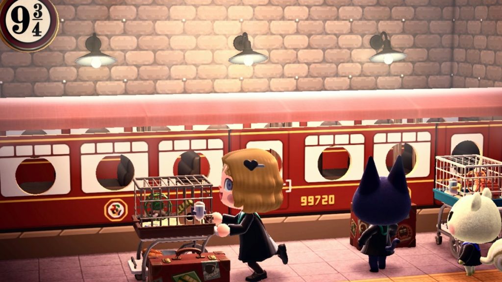 Animal Crossing Expresso de Hogwarts