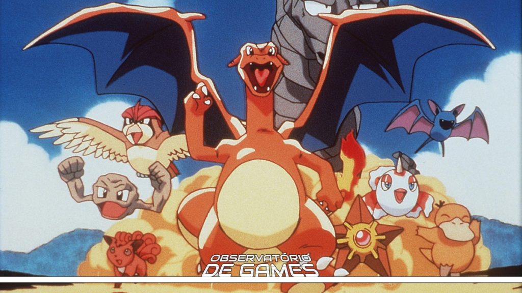 Vulpix Geodude Pidgeot Charizard Onix Staryu Coldeen Zubat And Psyduck In The