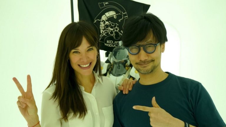 Jade Raymond e Hideo Kojima