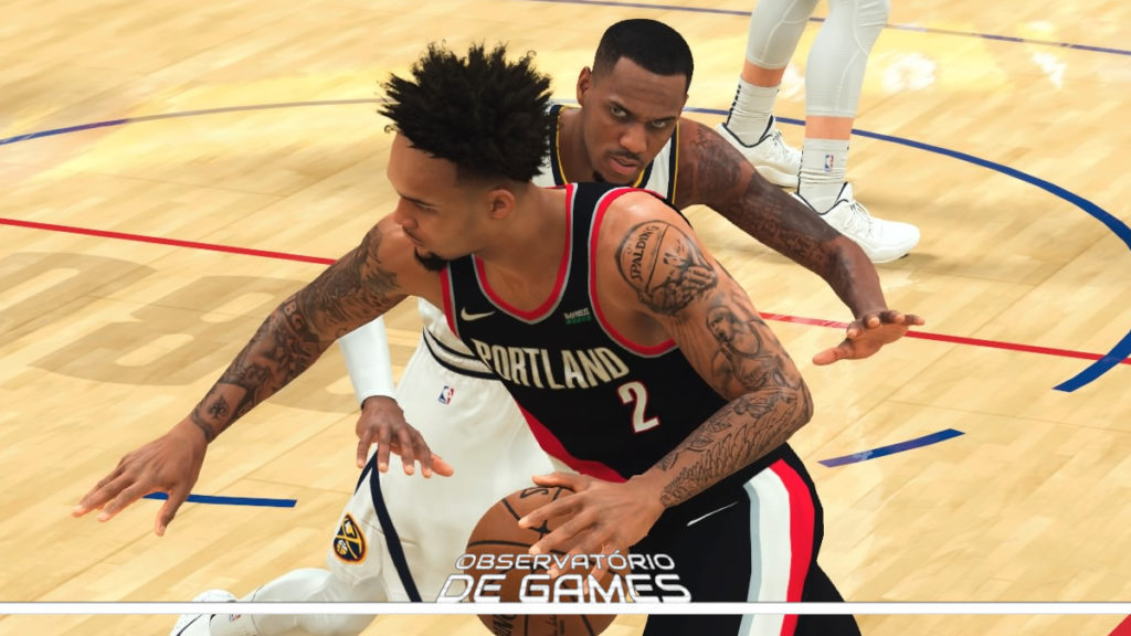 NBA 2K21. Imagem: Reprodução