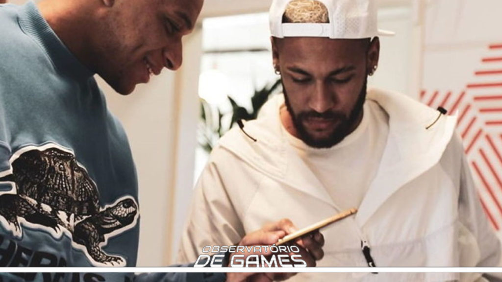 Neymar e Mbappé. Imagem: idesign gold